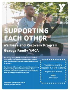 Co-Ed Wellness and Recovery Program starting October 4