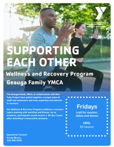Wellness and Recovery program at the Geauga YMCA 2023